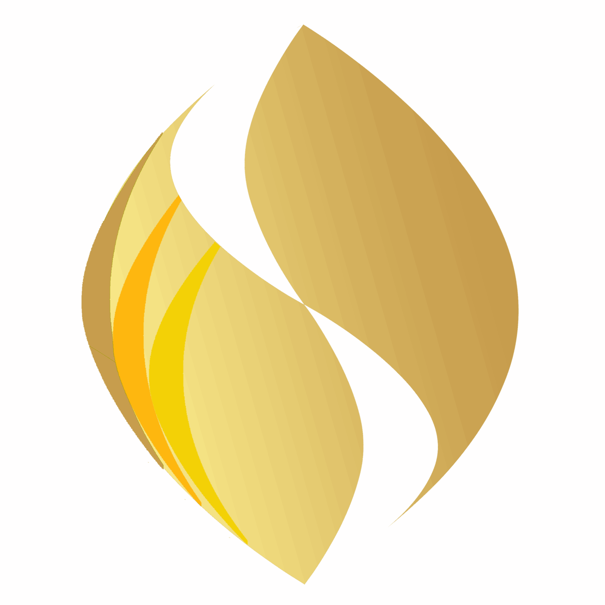 Goldene ICC-Flamme von Inter Change Concept – Dittlmann & Partner