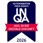Badge Autorisierter INQA Coach 2026 Andreas Dittlmann systemisches Coaching agiles Arbeiten