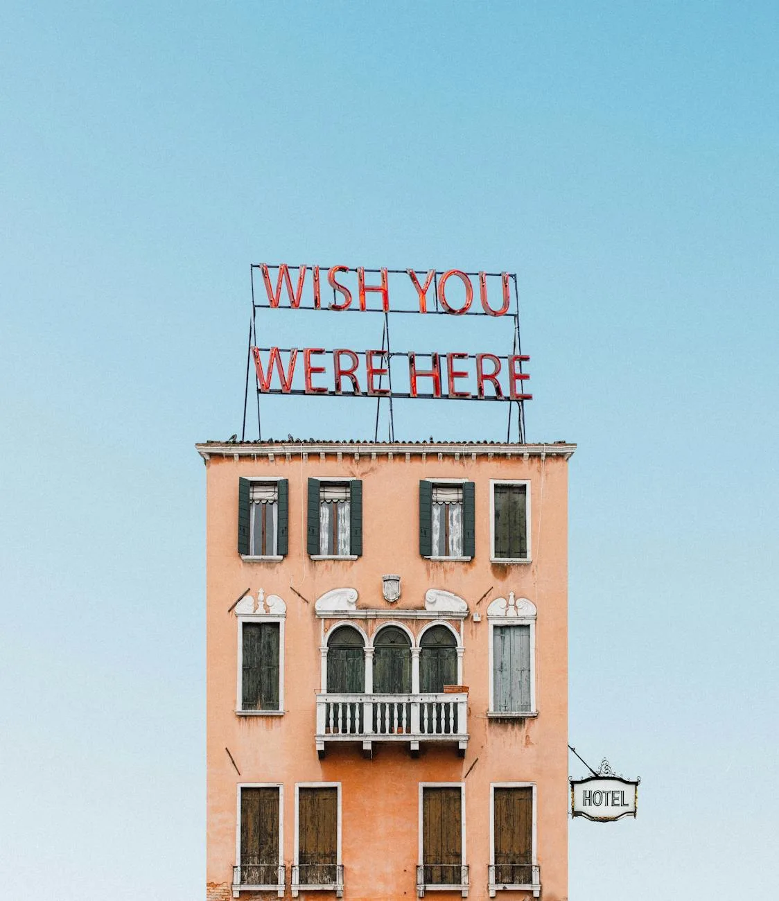 concrete building under blue sky